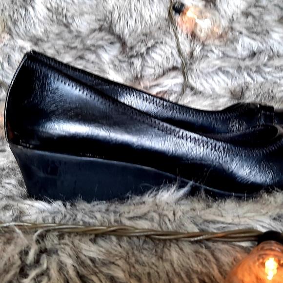 Life Stride Work Wedges 9 M Black - Picture 2 of 6